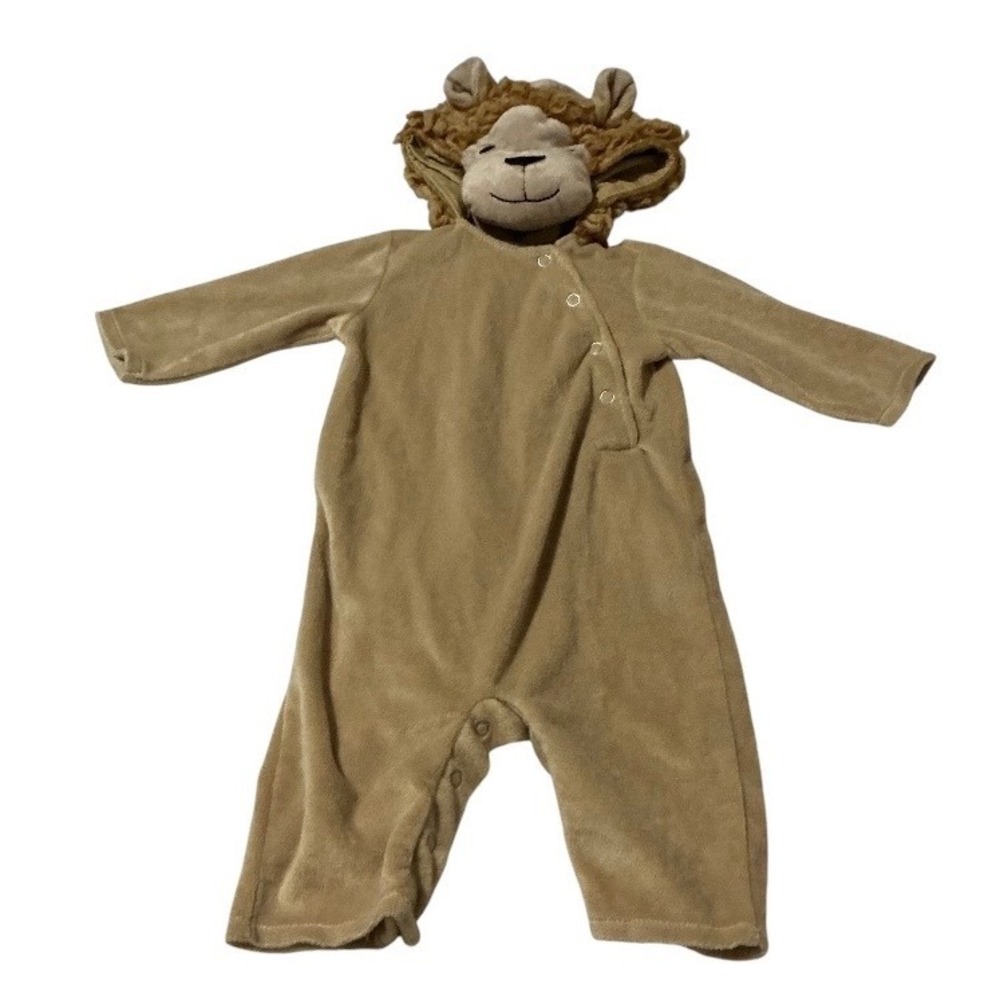 Pottery Barn Kids Halloween Baby Lion Costume 9-6 MOS zoo animal
